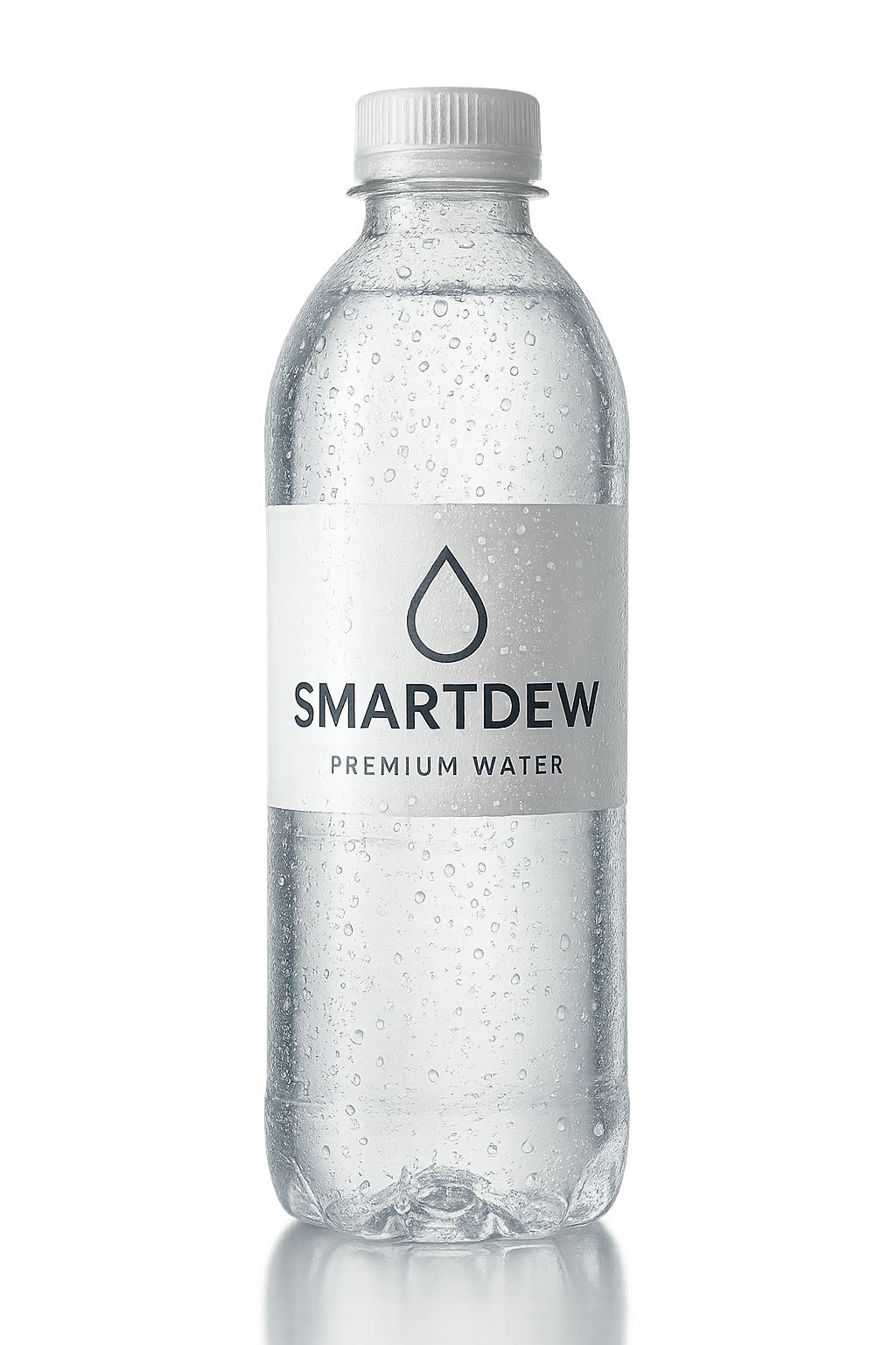 Smartdew Premium Mineral Water Bottle in nature reflecting natural purity and freshness